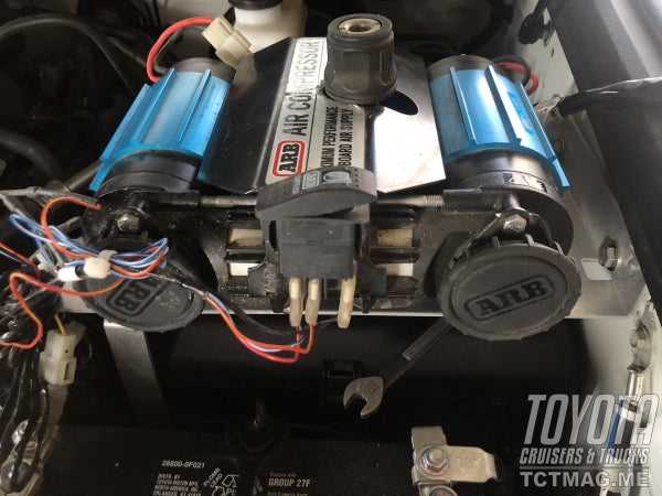 ARB Dual Compressor in the 2018 Toyota Tundra