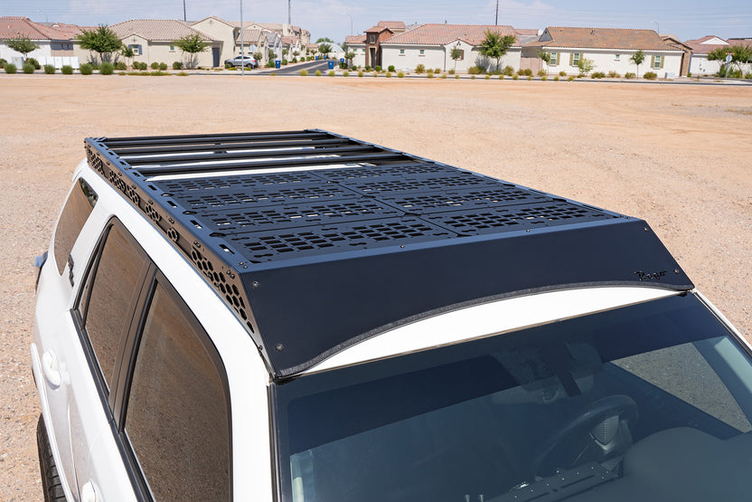 Decking panels on the Solid Fairing Roof Rack for the 2010-2024 Toyota 4Runner