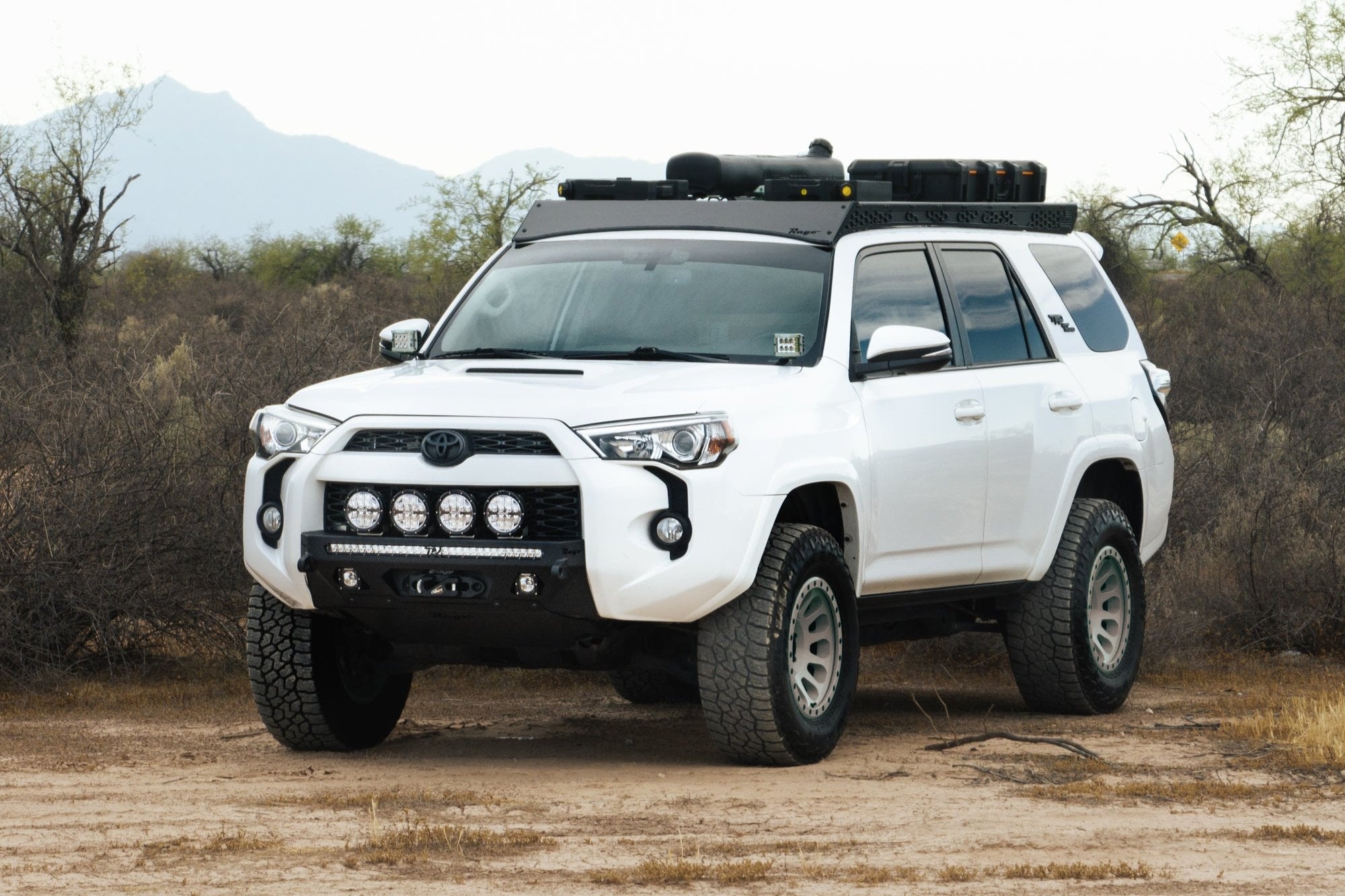 4runner J Racks 5th Gen 4Runner Roof Rack | Solid Front Fairing | Rago Fabrication