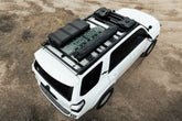 Top Side Angle of the Solid Fairing Roof Rack for the 2010-2024 Toyota 4Runner