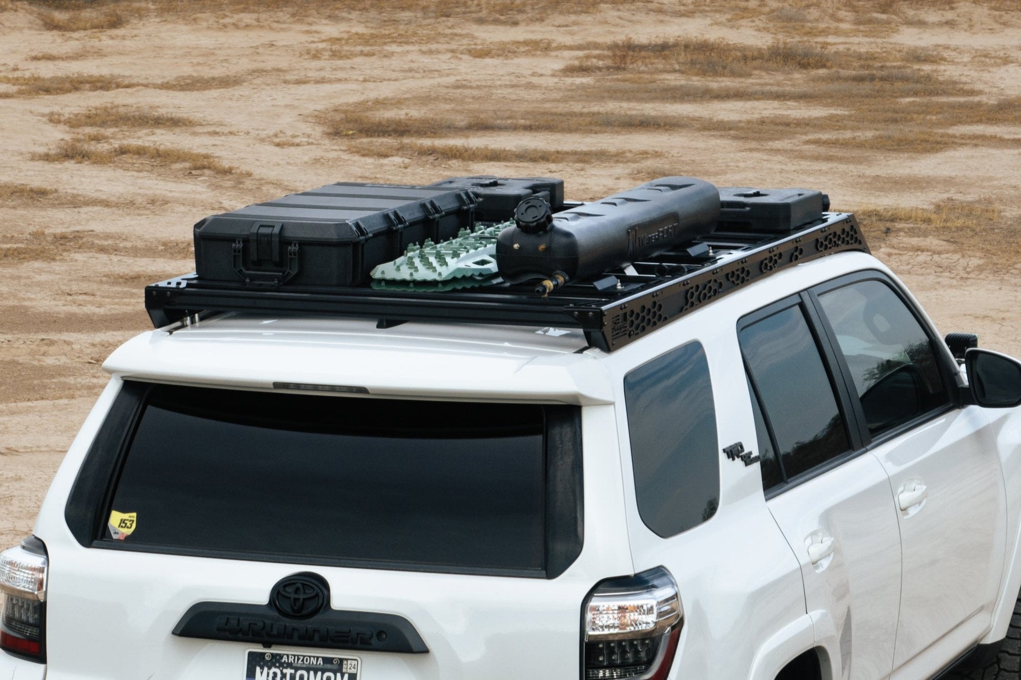 honeycomb pattern on Solid Fairing Roof Rack for the 2010-2024 Toyota 4Runner