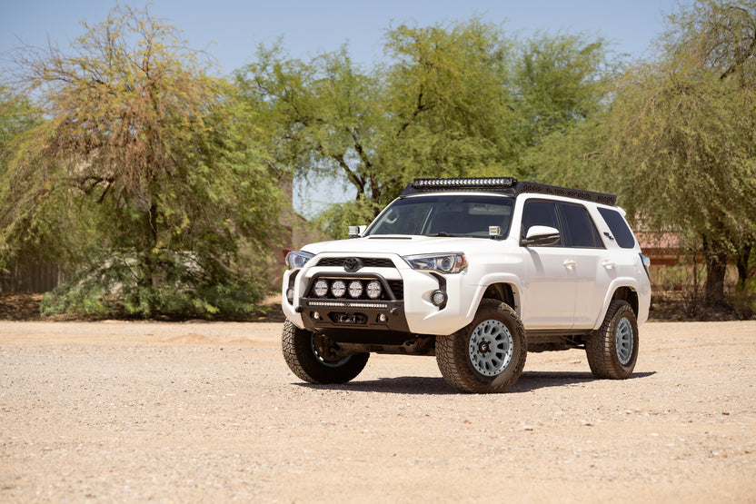 Roof Rack with Light Pocket for the 2010-2024 Toyota 4Runner, offroad build