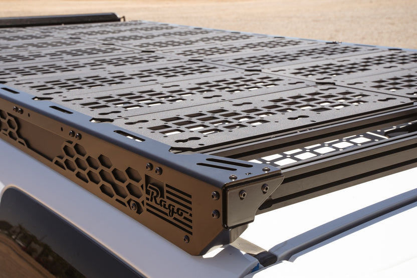 Decking panels on the Roof Rack with Light Pocket for the 2010-2024 Toyota 4Runner