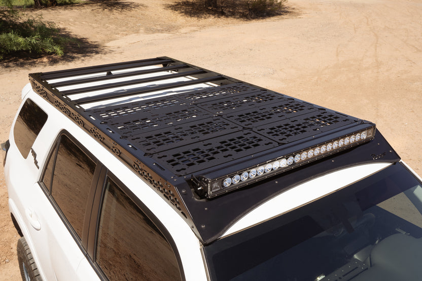 Half set of Decking Panels on the Roof Rack with Light Pocket for the 2010-2024 Toyota 4Runner