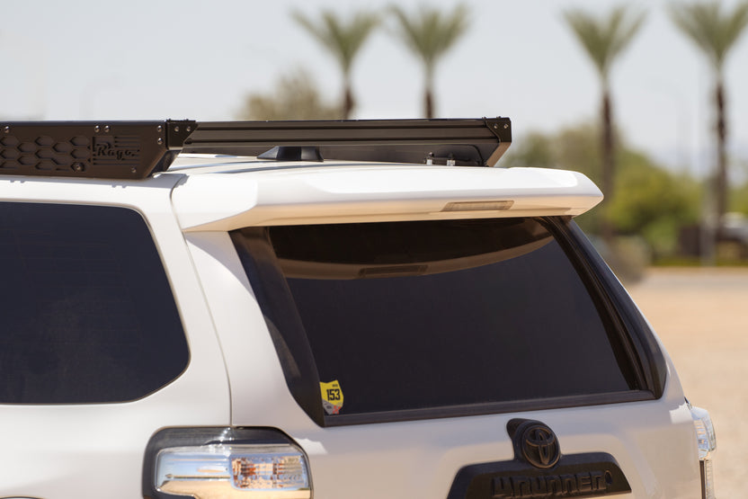 Rear crossbar on the Roof Rack with Light Pocket for the 2010-2024 Toyota 4Runner