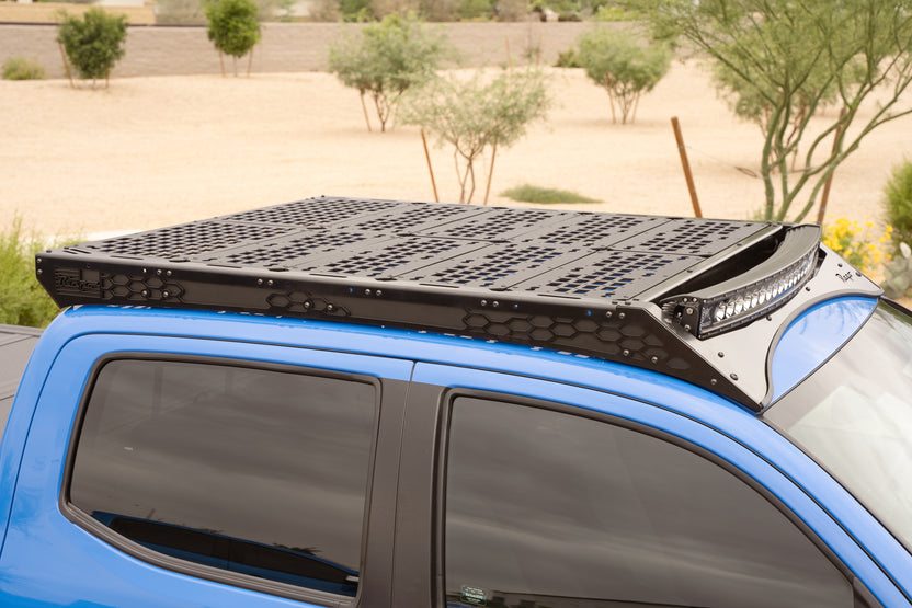 2016-2023 Toyota Tacoma Roof Rack | With Light Pocket