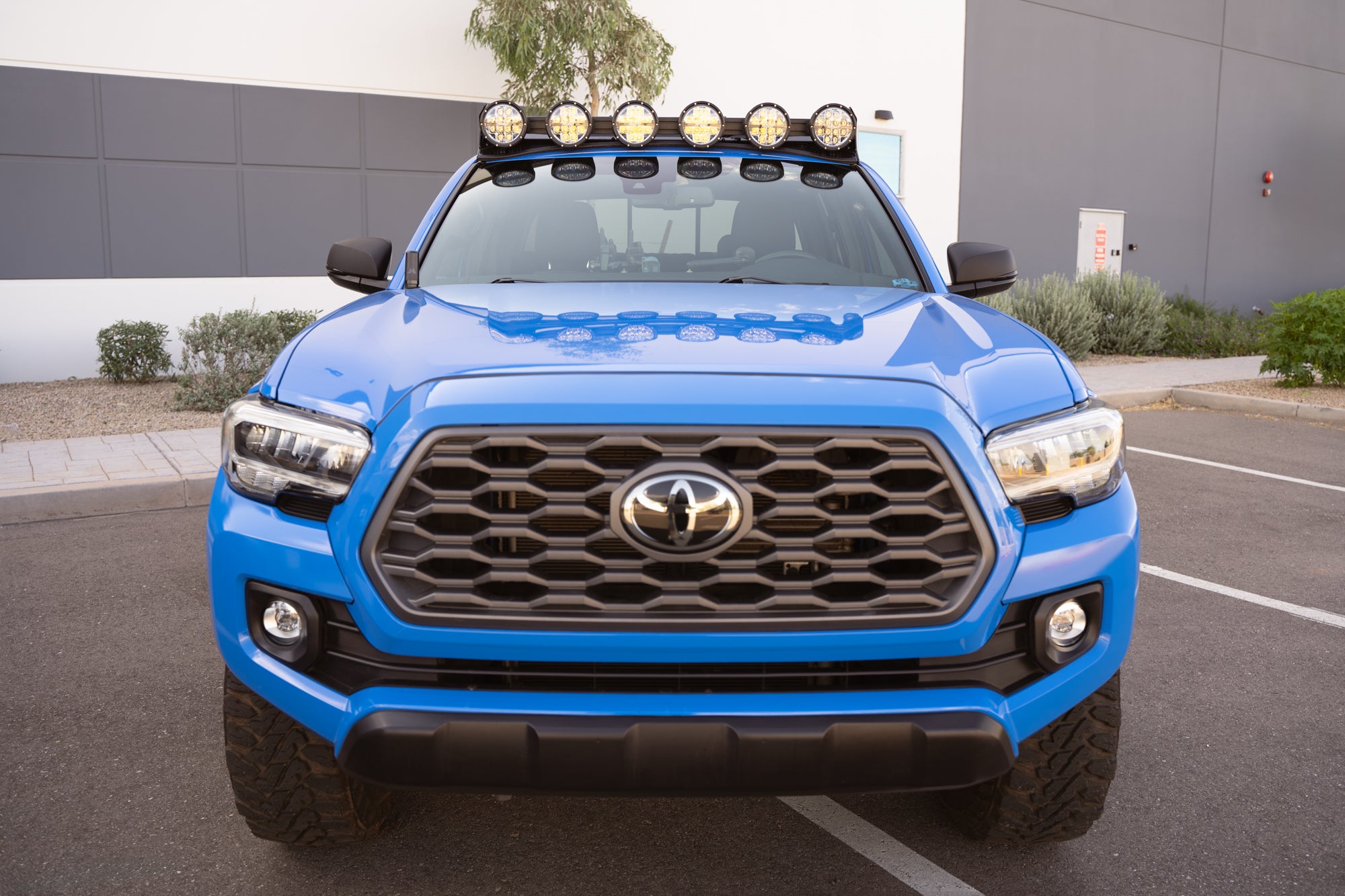 Toyota Rook Rack Toyota Roof Rack Round Lights Mount for Rigid Industries Lights
