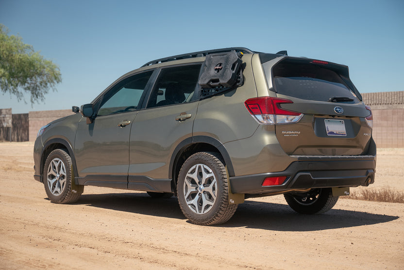 2019-2024 Subaru Forester Exterior Molle Storage Panels for Factory Roof Rails