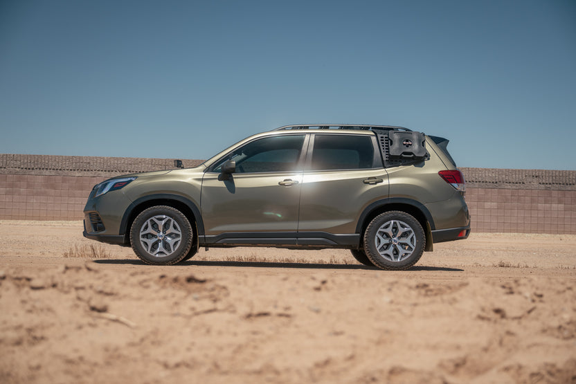 2019-2024 Subaru Forester Exterior Molle Storage Panels for Factory Roof Rails