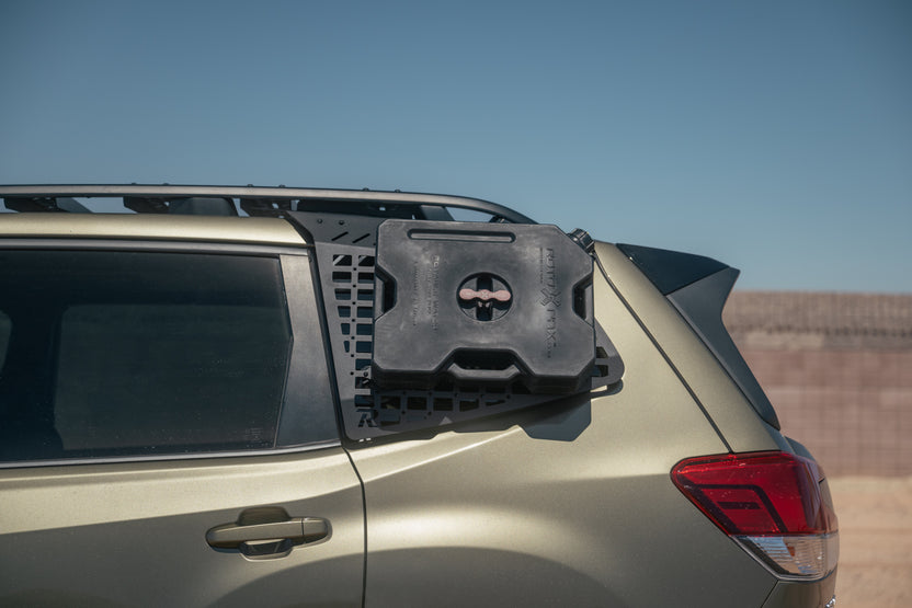 2019-2024 Subaru Forester Exterior Molle Storage Panels for Factory Roof Rails