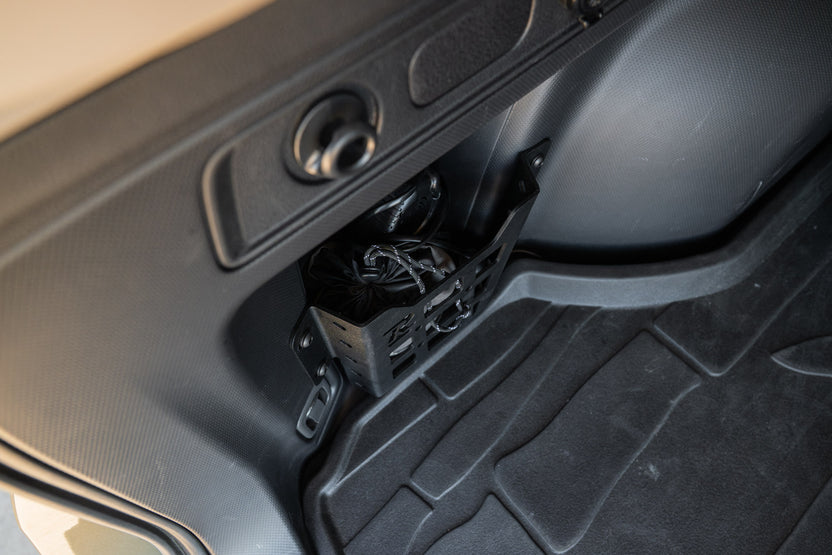 Fitment of the 2019-2024 Subaru Forester Rear Cargo Pocket Molles