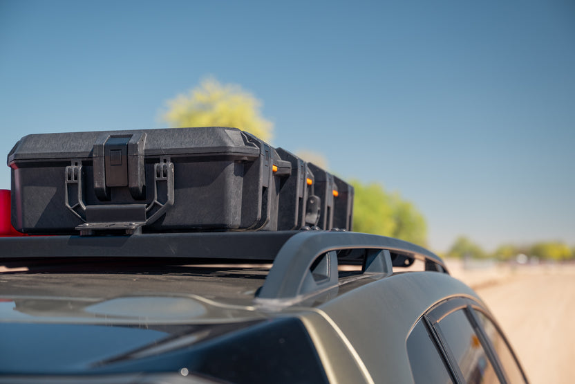 Box mounted to the Crossmembers on the 2019-2024 Subaru Forester