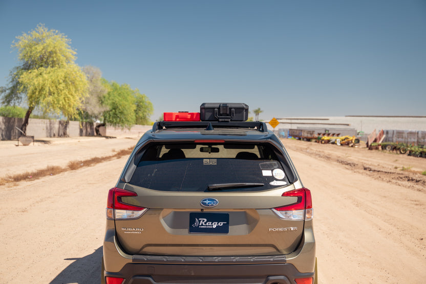 Rear shot of Rago's five Crossmembers on the 2019-2024 Subaru Forester