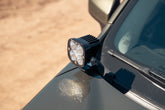 Ditch Light Brackets for the 2019-2024 Subaru Forester with low profile fitment.