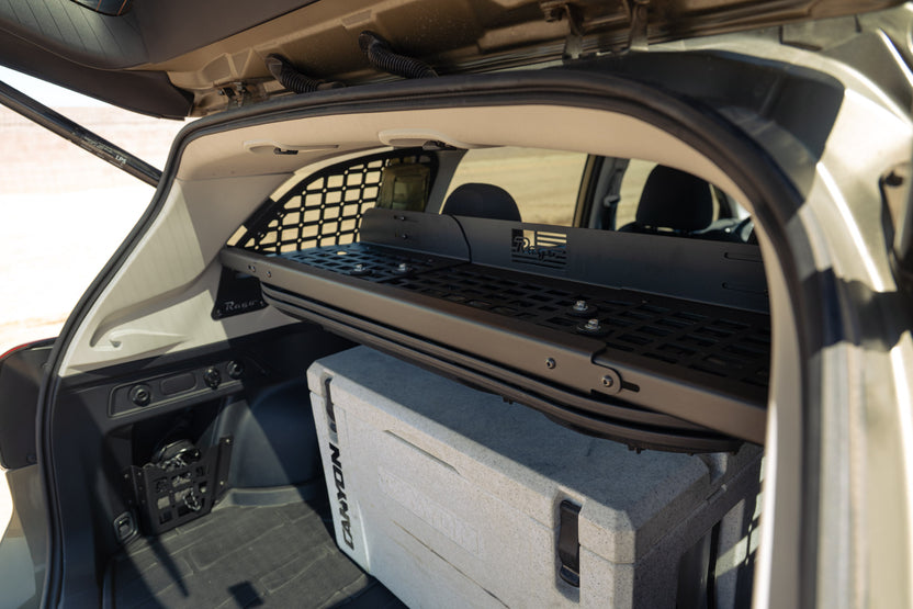 Molle Panel Storage Window panels and  Shelf for the 2019-2024 Subaru Forester