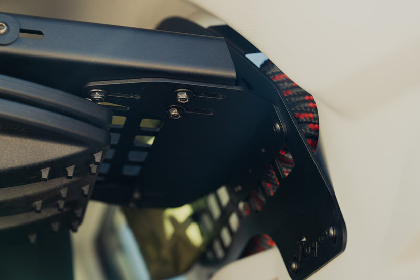 Molle Panel Storage Shelf for the 2019-2024 Subaru Forester, bracket that can be moved to different heights