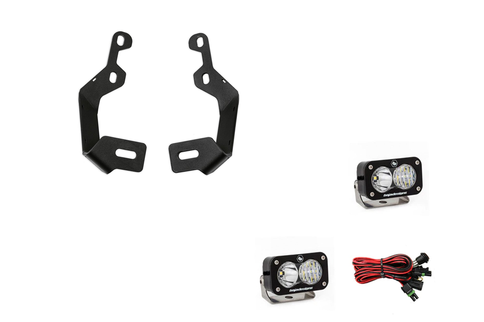 3rd Gen Tundra Ditch Light Brackets | Baja S2 Pro Driving/Combo Pair Bundle