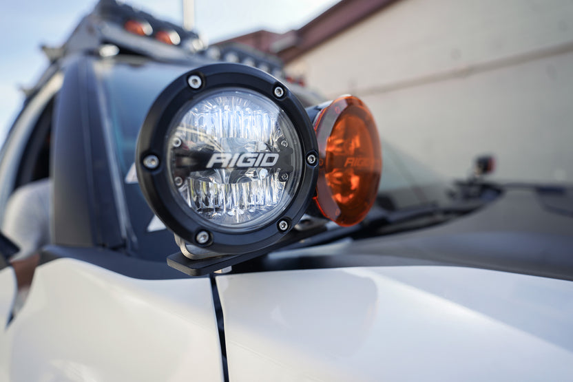 2022-2023 Toyota Tundra Dual Ditch Light Brackets Installed