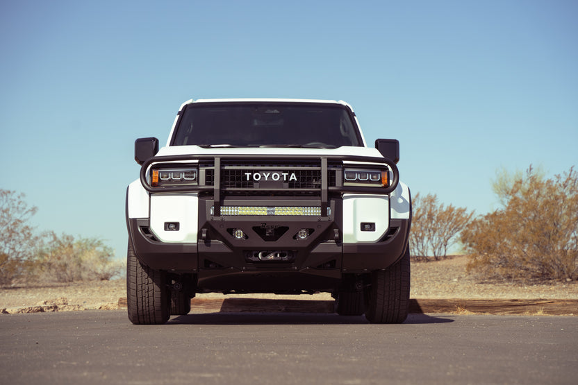 New Center Mount Winch Front Bumper for the 2024 Toyota Land Cruiser