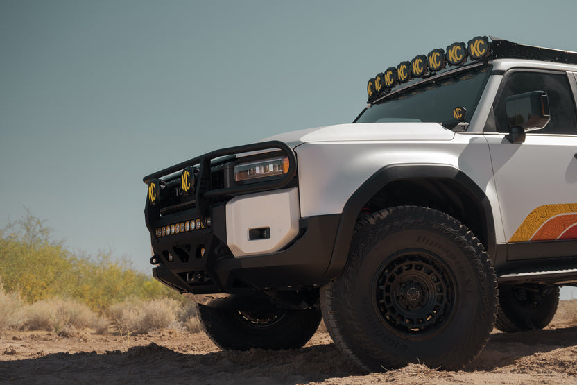 2024-2025 Toyota Land Cruiser Center Mount Winch Front Bumper