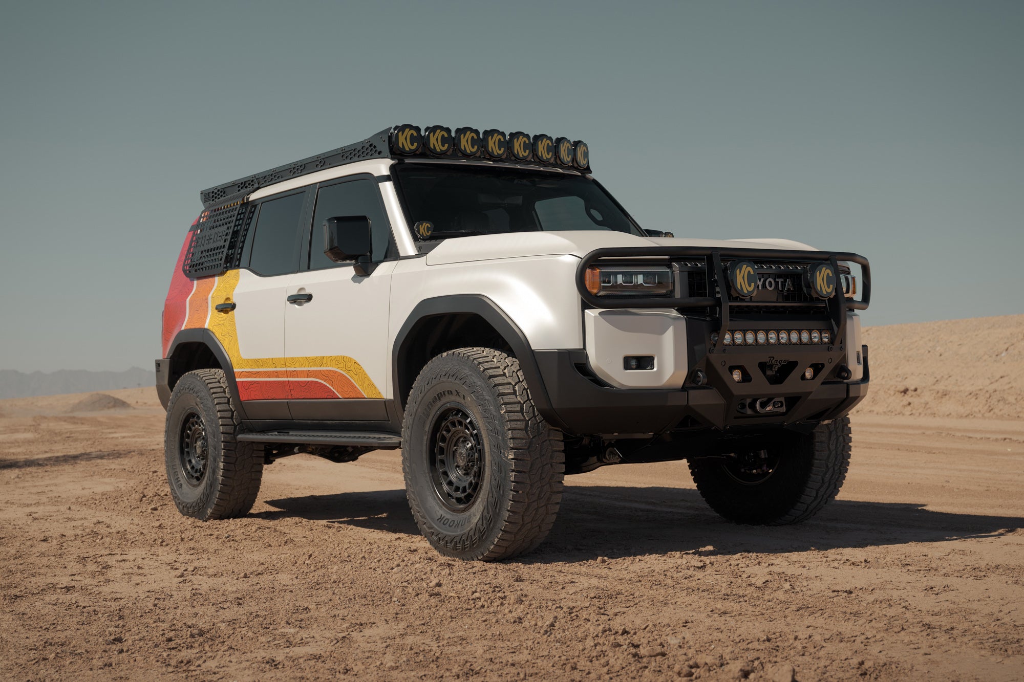 2024-2025 Land Cruiser Center Mount Winch Front Bumper | Rago Fabrication