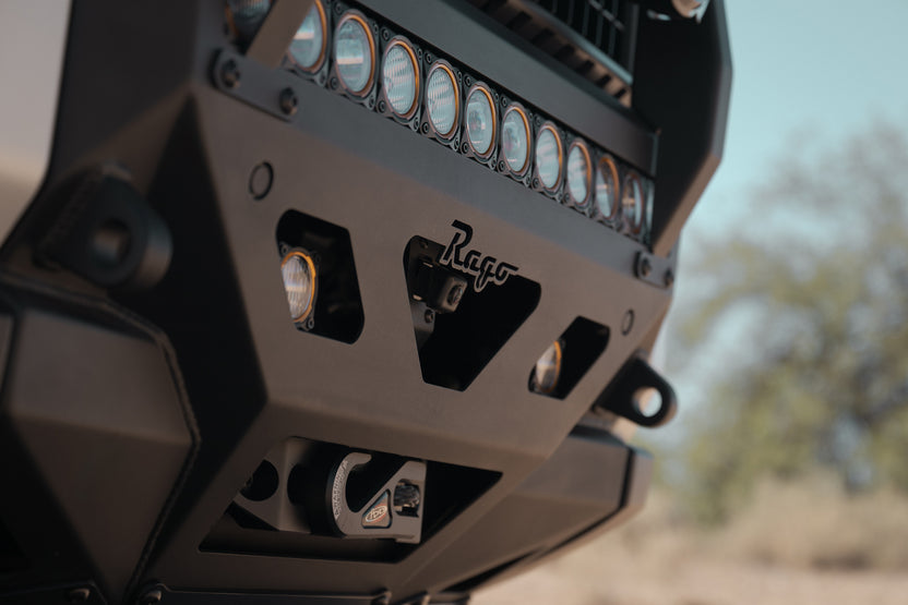 Low profile Center Mount Winch Front Bumper for the 2024 Toyota Land Cruiser
