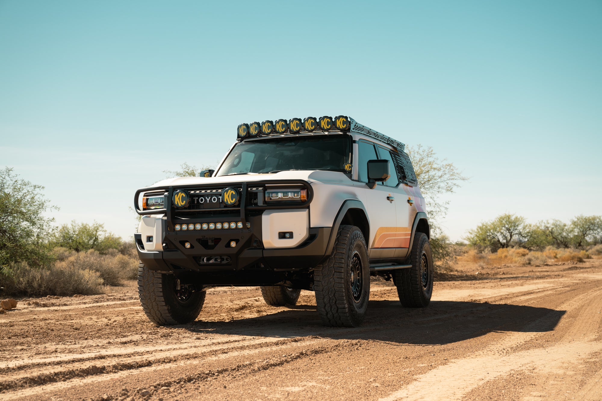 20242025 Land Cruiser & GX 550 KC Light Mount Rago Fabrication 2025 Land Cruiser Roof Rack Accessories