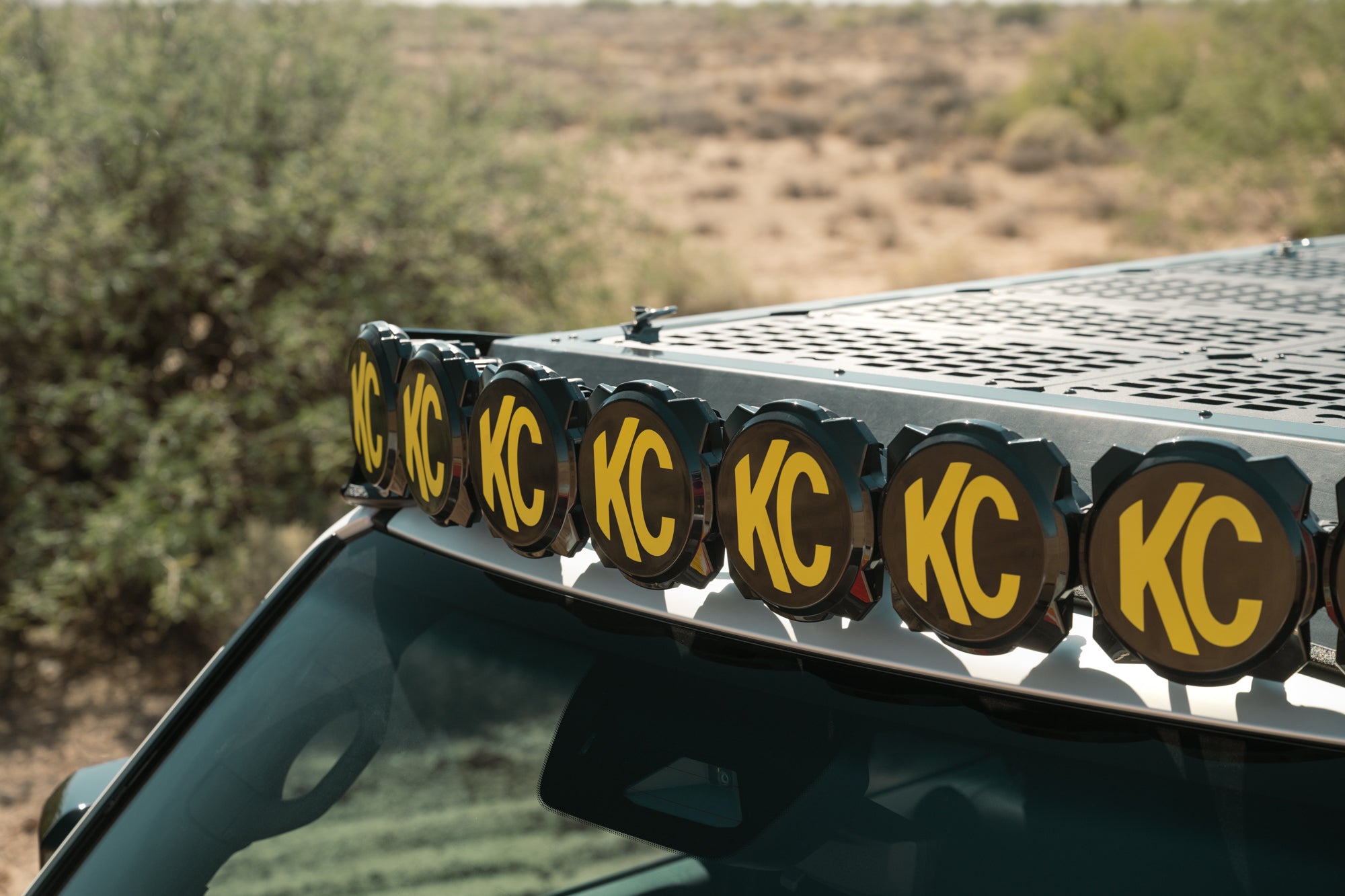 Cbe Rack Light Current 2024-2025 Land Cruiser & GX 550 KC Light Mount | Rago Fabrication