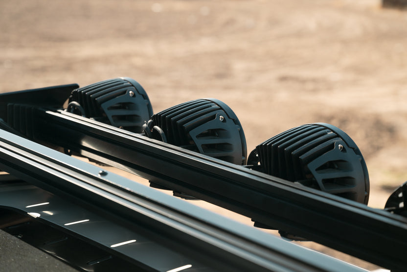 2024-2025 Land Cruiser & Lexus GX 550 Roof Rack RIGID Round Light Mount