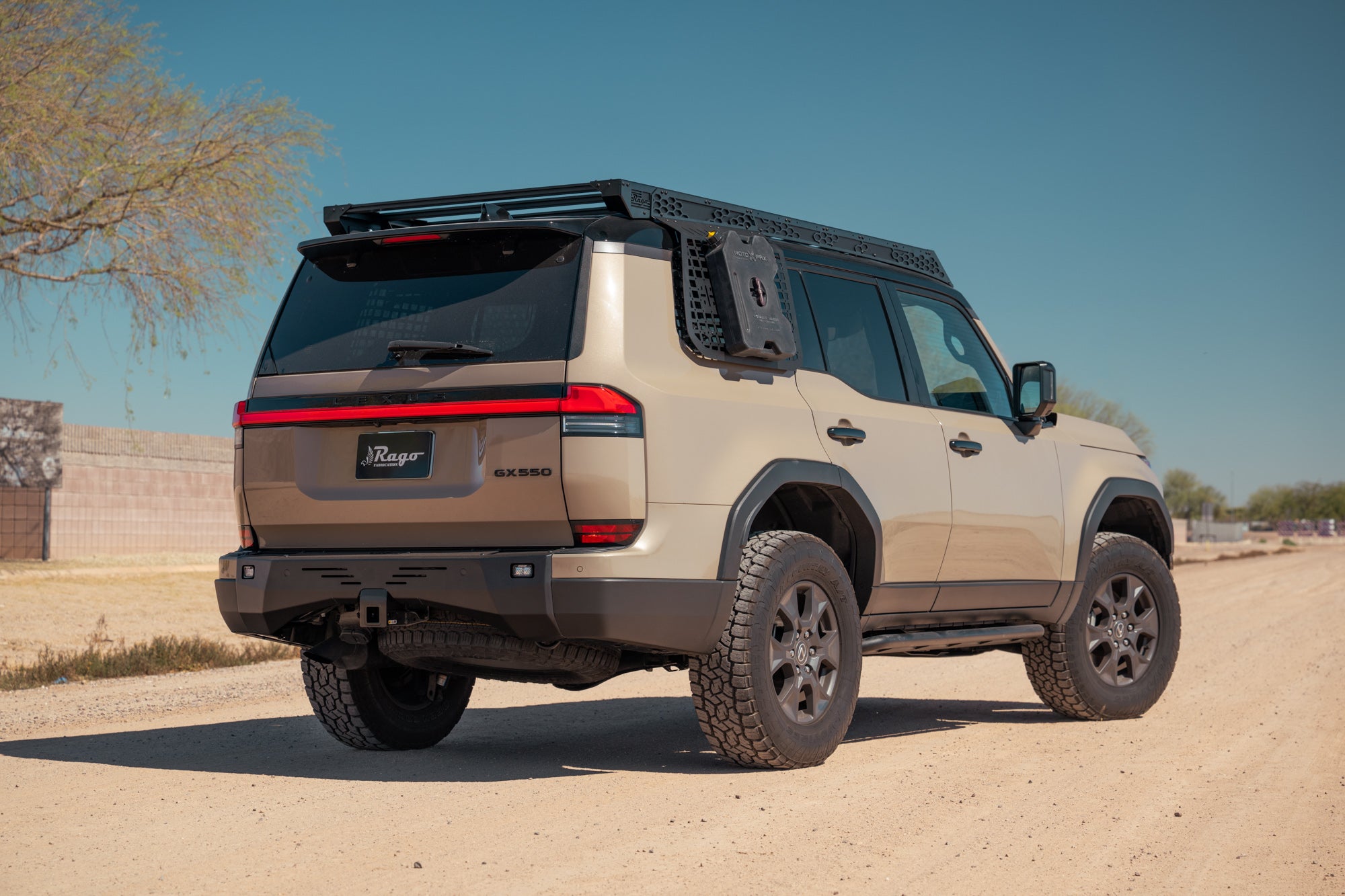 Lexus GX 550 Steel Rear Bumper | Rago Fabrication