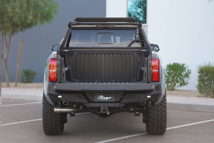 Rear View of 2024+ Toyota Tacoma Chase Rack