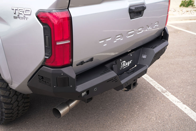 Top view of Rago Rear Bumper for the 4th Gen Toyota Tacoma