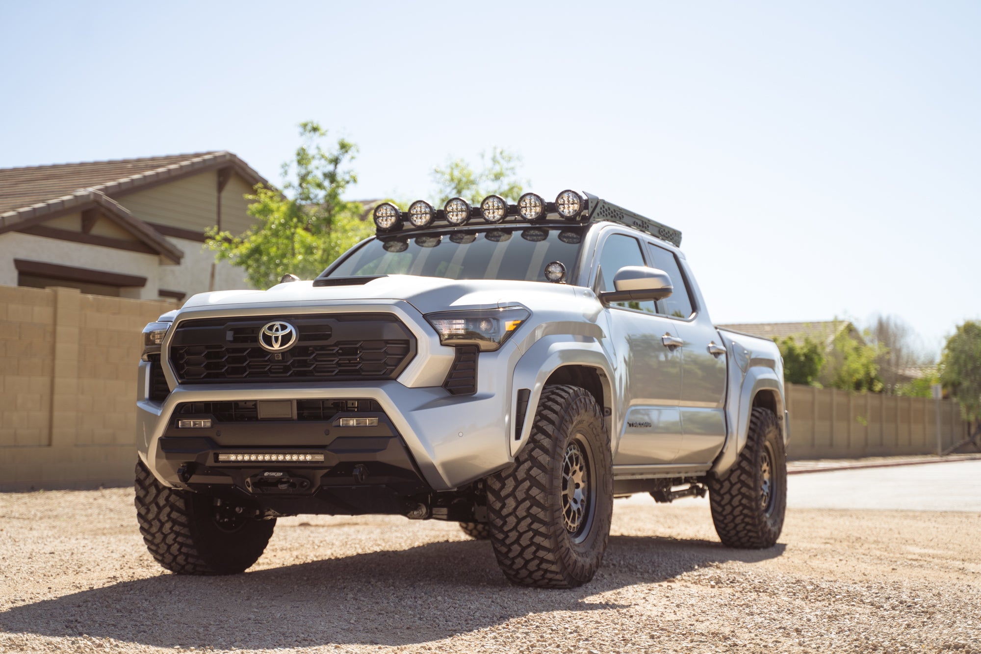 Toyota Rook Rack 4th Gen Toyota Tacoma Roof Rack | Optional Round Lights
