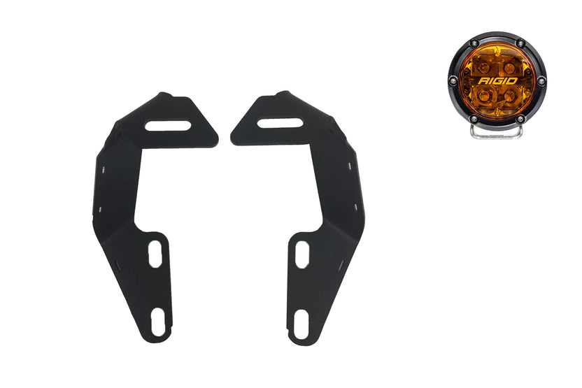 2014-2021 2nd Gen Toyota Tundra Low-Pro Ditch Light Brackets | Rigid 360 Bundle