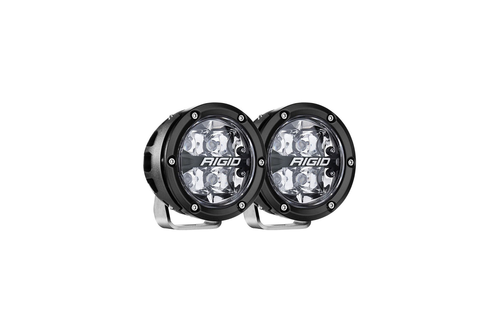 RIGID 360-Series RGBW 4 Inch Spot Optic with RGBW Backlight Pods