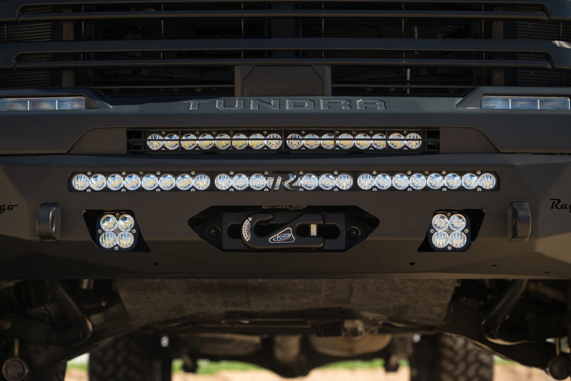 2022-2025 Toyota Tundra Center Mount Winch Front Bumper