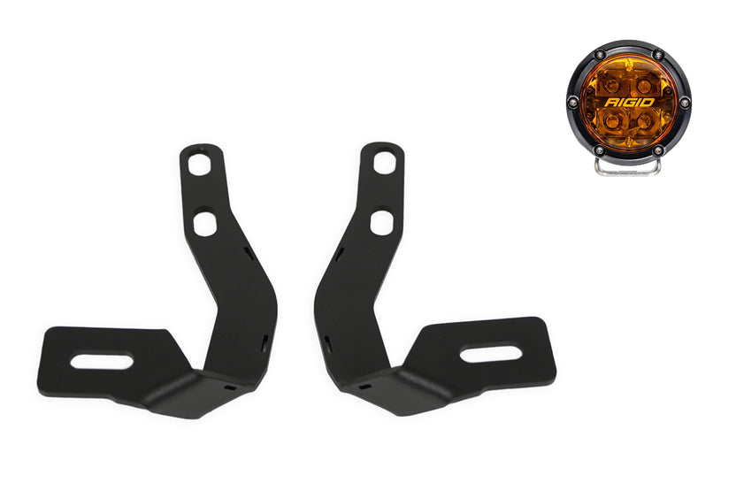 2016-2023 3rd Gen Toyota Tacoma Low Pro Ditch Light Brackets | Rigid 360 Bundle