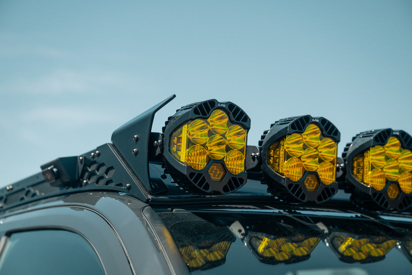 Up-close view of Rago's Light Mount highlighting its low-profile design.