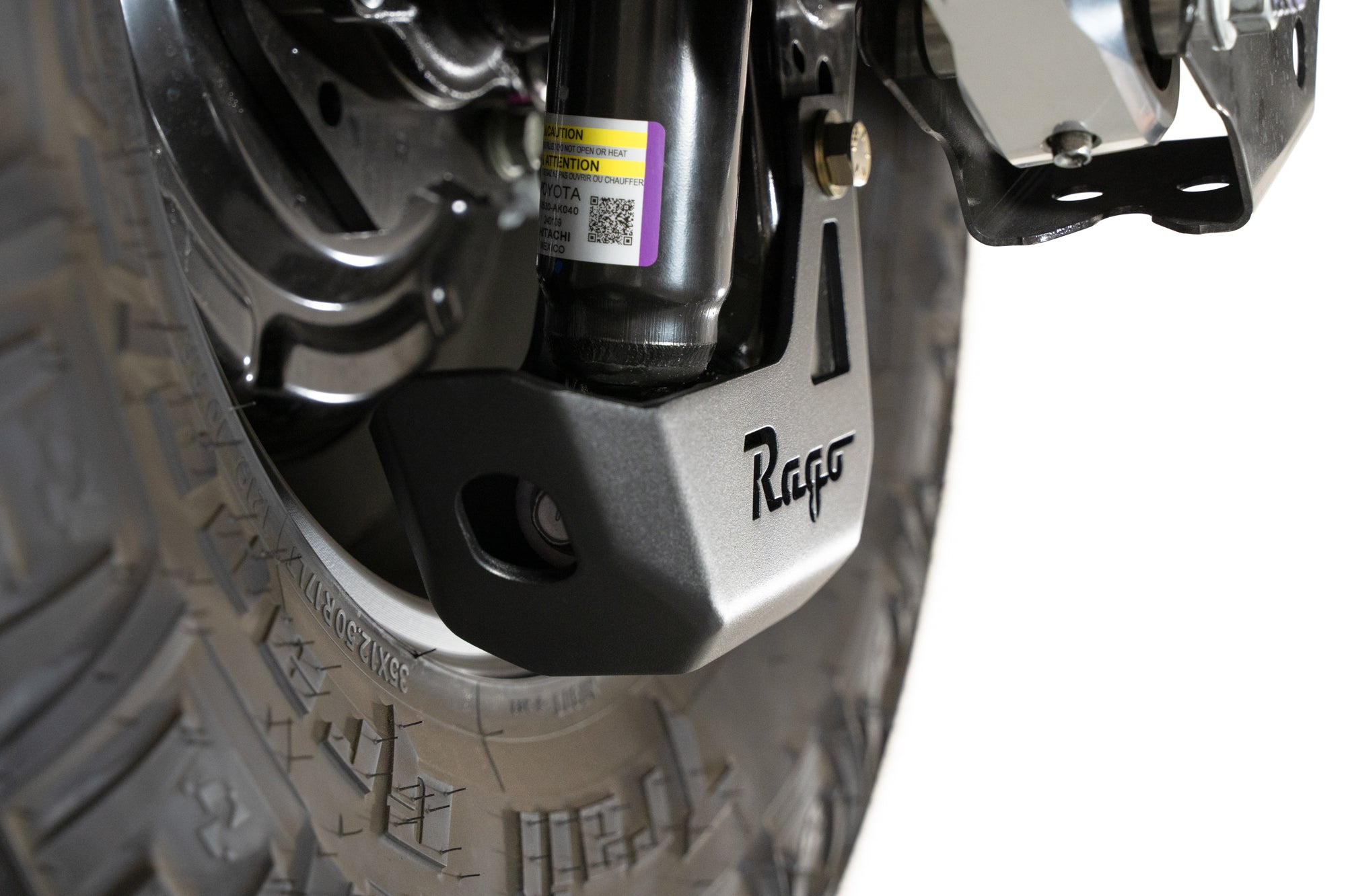 4th Gen Tacoma Rear Shock Guard Skid Plates