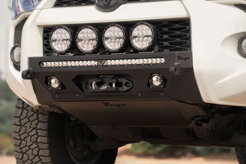 Center Mount Winch Front Bumper for the 5th Gen Toyota 4Runner