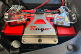 Close-up of a Group 31 Battery Box setup.