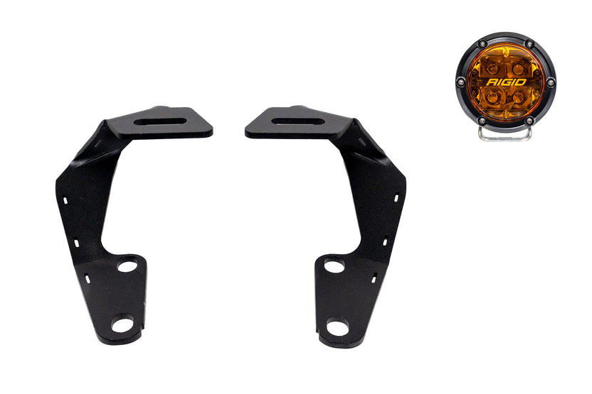 2010-2023 5th Gen Toyota 4Runner Low Profile Ditch Light Brackets | Rigid 360 Bundle