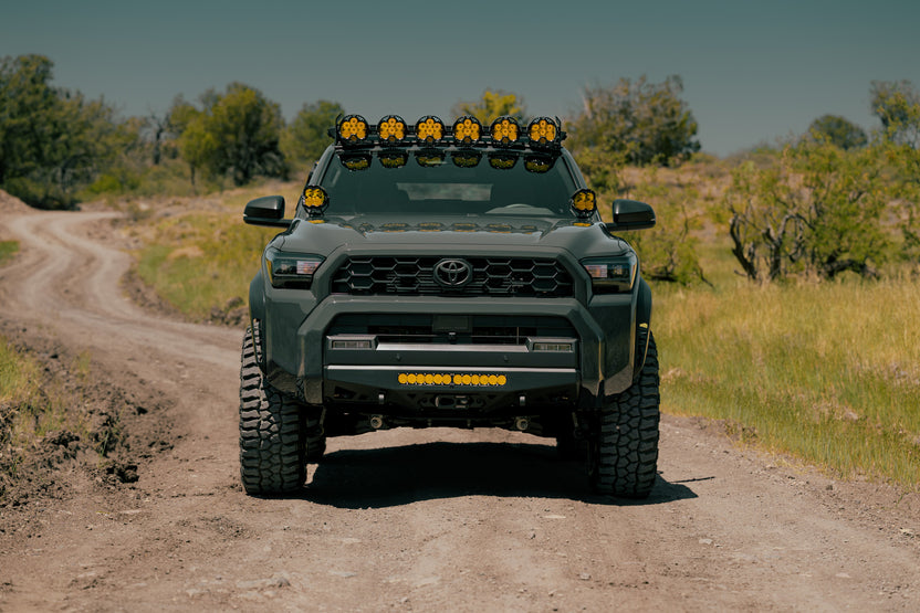 2025+ Toyota 4Runner Center Mount Winch Front Bumper