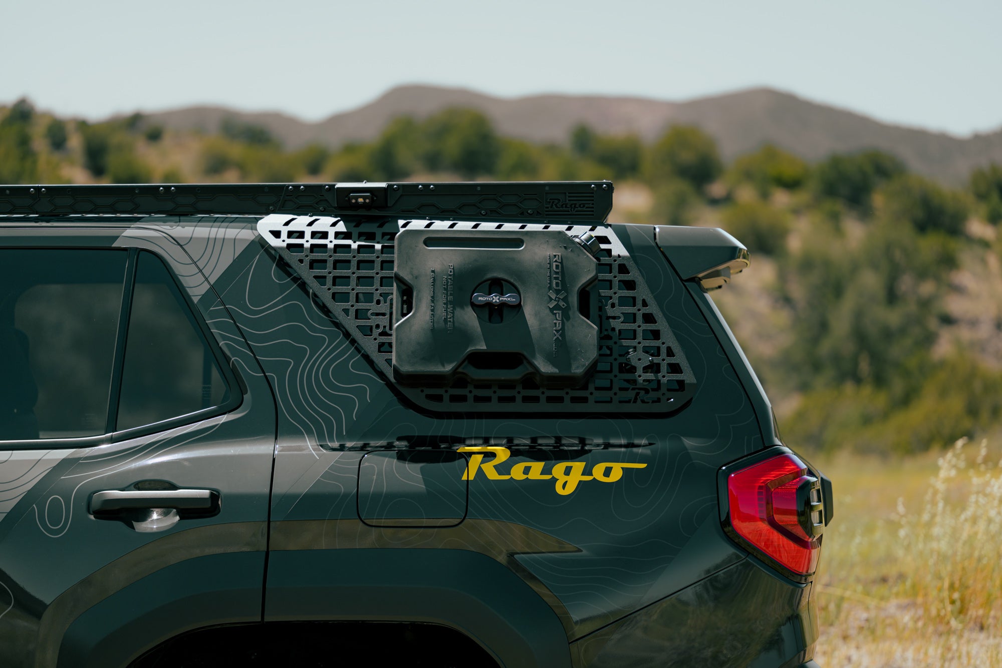2025+ Toyota 4Runner External Molle Storage Panels