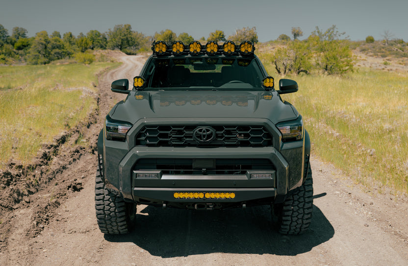 2025+ Toyota 4Runner Center Mount Winch Front Bumper