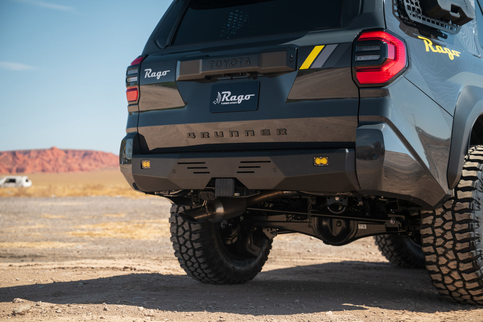 Off-truck 6th Gen 4Runner Center Mount Rear Bumper.