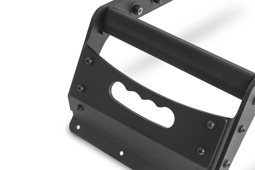 Rubber step and grab handle on the Rear Hatch Ladder for the 6th Gen 4Runner