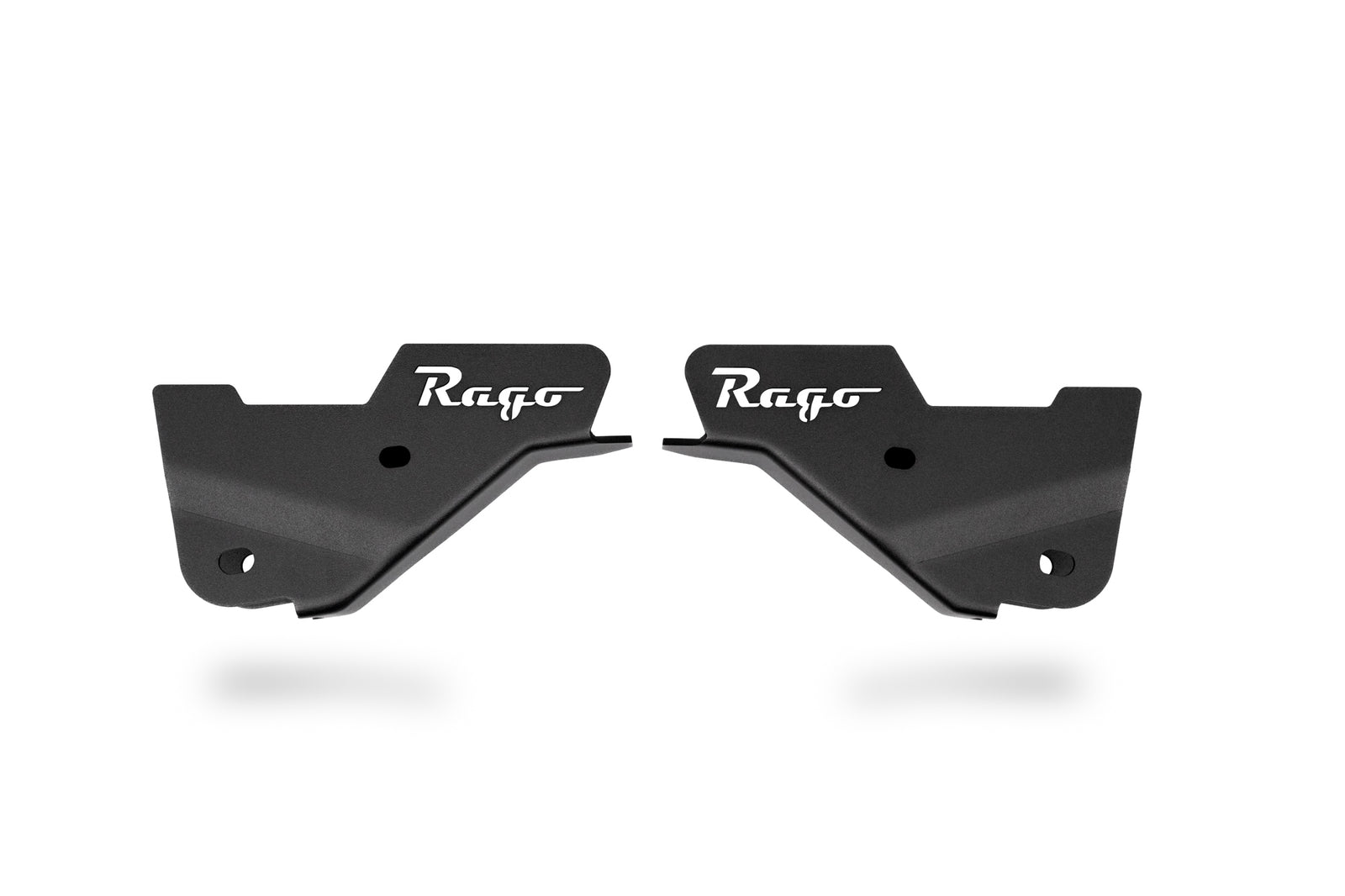 Rago's 6th Gen 4Runner Trailing Arm Skid Plates off-truck.