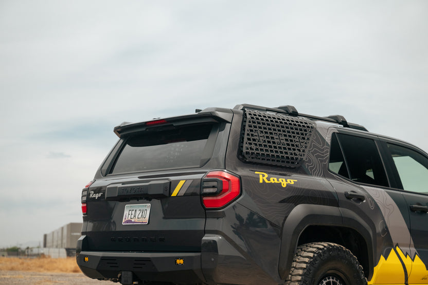 2025+ Toyota 4Runner Exterior Molle Storage Panels for Factory Roof Rails