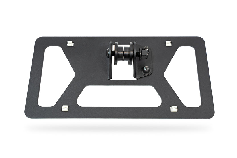 Clevis Mounted License Plate Bracket